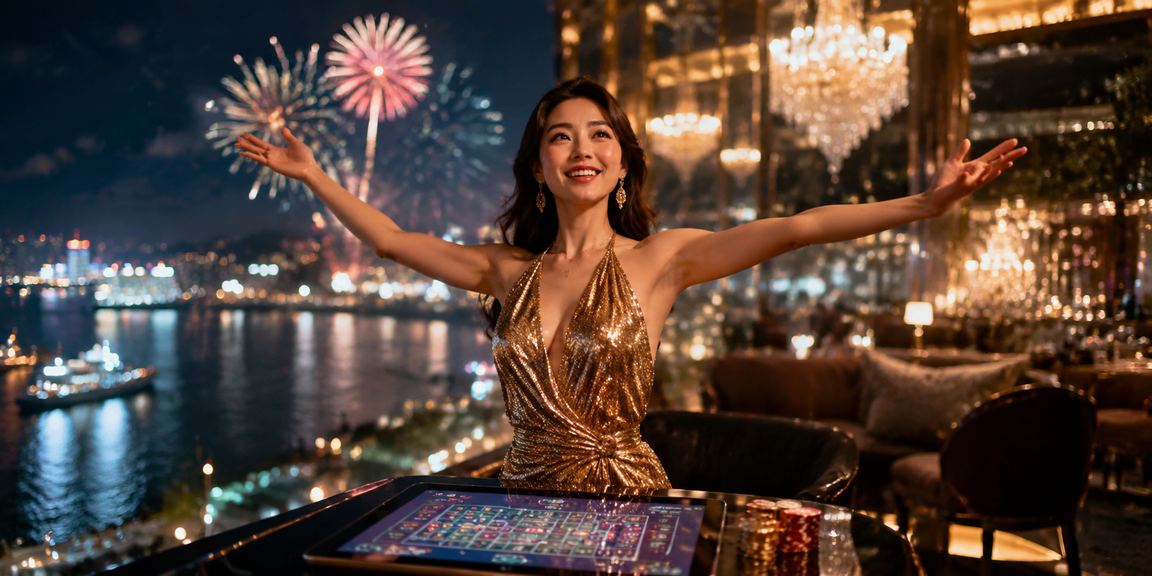 Khung cảnh lễ hội sôi động tại Vũng Tàu với người dùng trải nghiệm cá cược và thanh toán trực tuyến